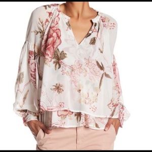 Lucky Brand Beautiful Floral Top